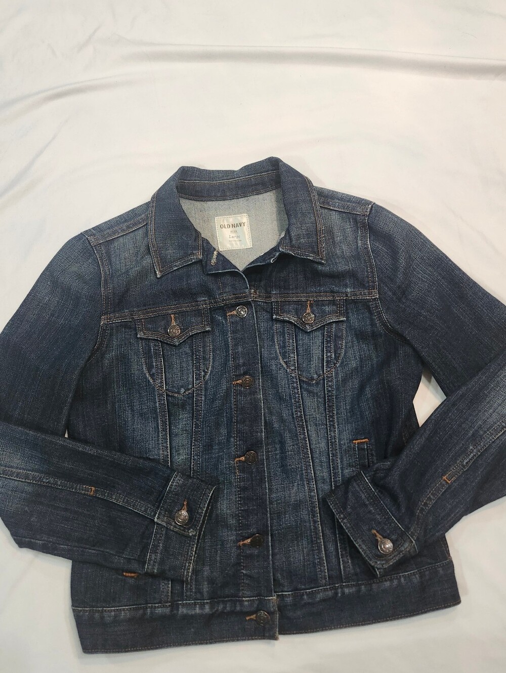 Old Navy Women's Indigo Blue Denim Jacket